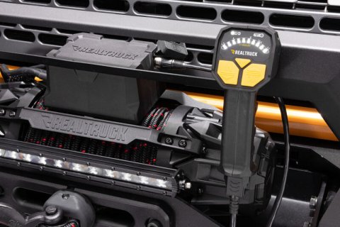 RealTruck Universal Traction Recovery 13K Winch - Black thumbnail 2