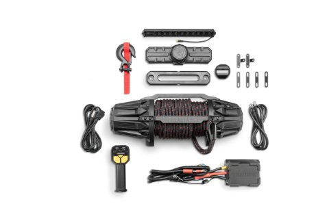 RealTruck Universal Traction Recovery 13K Winch - Black thumbnail 5