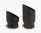 Go Rhino 08-16 Ford F-250/F-350 Super Duty Exhaust Tip - Black - 2 Tips Set - ID 4in x OD 5in thumbnail 2