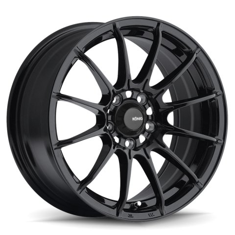 Konig Dial In 15x7 4x100 ET35 Gloss Black thumbnail 2