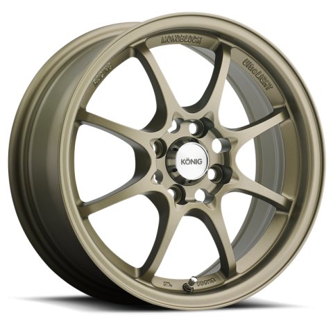 Konig Helium 15x6.5 4x100 ET40 Bronze thumbnail 2