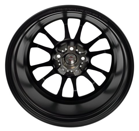 Konig Hypergram 17x8 5x114.3 ET35 Matte Black thumbnail 1