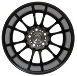 Konig Hypergram 16x7.5 5x114.3 ET38 Metallic Carbon w/ Machined Lip thumbnail 1