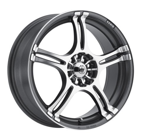 Konig Incident 15x6.5 10x100/114.3 ET40 Graphite