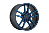 Konig Myth 17x8 5x114.3 ET43 Gloss Black w/ Blue Tinted Clearcoat thumbnail 1