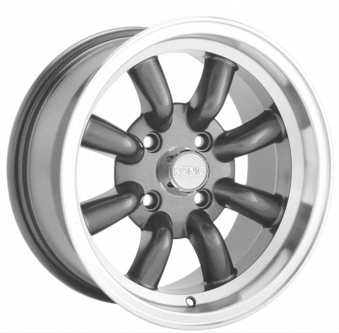 Konig Rewind 15x7 4x100 ET40 Graphite thumbnail 4