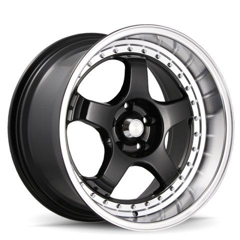Konig SSM 18x9 5x114.3 ET22 Gloss Black w/ Machined Lip thumbnail 2