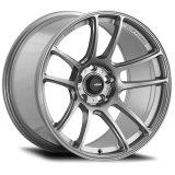 Konig Heliogram 19X9.5 5X114.3 ET25 Titanium Metallic Knurled Bead Flow Formed thumbnail 1