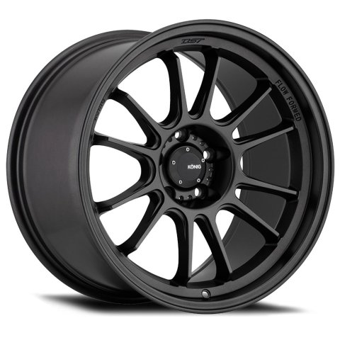 Konig Hypergram 19X9.5A 5X114.3 ET35 Matte Black Flow Formed thumbnail 1