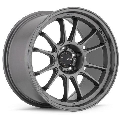 Konig Hypergram 19X8.5A 5X120 ET32 Matte Grey Flow Formed thumbnail 1