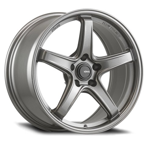 Konig Neoform 19X10.5 5X114.3 ET20 Matte Grey Flow Formed thumbnail 2