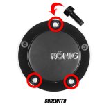 Konig Cap Screw (Black) For CAPFFB - Flow Formed (Single) thumbnail 1