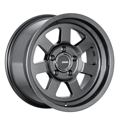 Konig HT2 17X9 5X127 ET-12 Gloss Anthracite