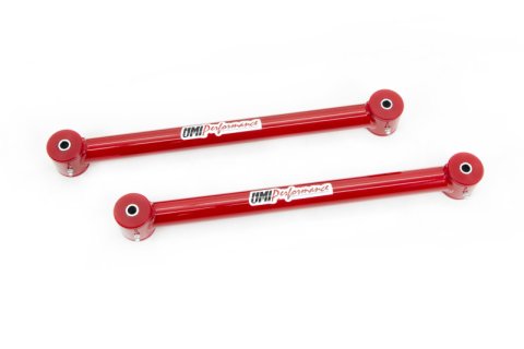 UMI Performance 82-02 GM F-Body Tubular Non-Adjustable Lower Control Arms - Red thumbnail 1