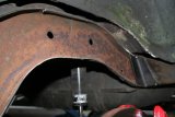 UMI Performance 78-88 GM G-Body Rear Frame Notching Kit Weld In thumbnail 6