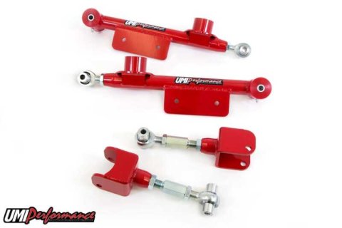 UMI Performance 79-98 Ford Mustang Upper & Lower Rear Control Arms Kit thumbnail 9