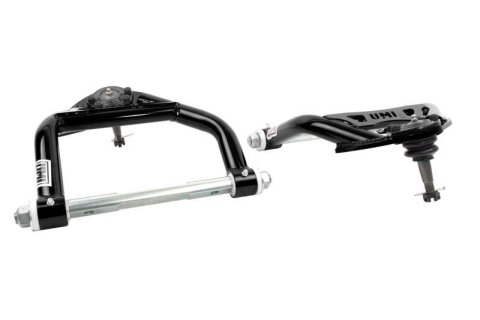 UMI Performance 64-72 GM A-Body Tubular Upper & Lower Front A-Arm Kit - Black thumbnail 5