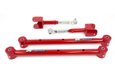 UMI Performance 64-67 GM A-Body Lower Control Arm & Adjustable Upper Control Arm Kit