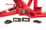 UMI Performance 98-02 GM F-Body K-Member LSX Rr Roll Center Increase- Red thumbnail 5