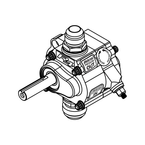 Peterson Fluid Systems R4 1-Stage Oil Pump - Left Side Mount - Rear Drive thumbnail 1