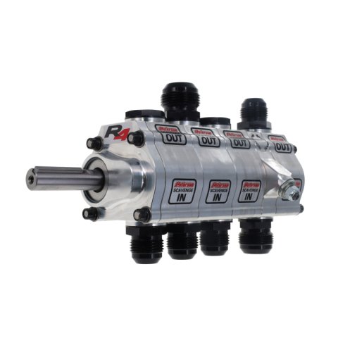 Peterson Fluid Systems R4 4-Stage Oil Pump - Left Side Mount - Rear Drive thumbnail 4