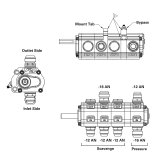 Peterson Fluid Systems R4 4-Stage Oil Pump - Rear Drive Left Side Mount - HV - Drag Adj. thumbnail 5