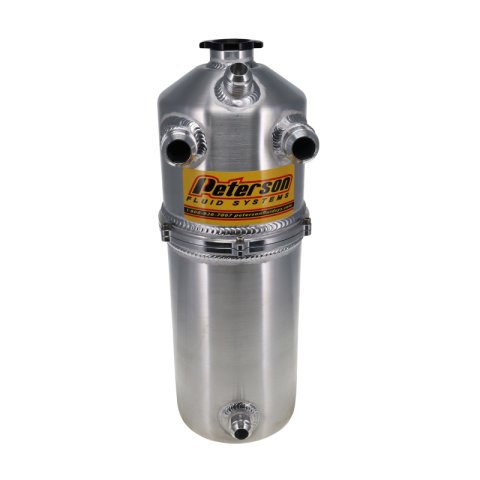 Peterson Fluid Systems Oil Tank L/W 2Pc 2 Gallon Dual Return thumbnail 2