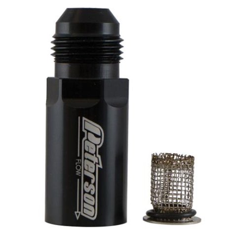 Peterson Fluid Systems Scavenge Filter -12AN Pan Mount