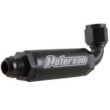 Peterson Fluid Systems Scavenge Filter -8AN 90 Degree thumbnail 1