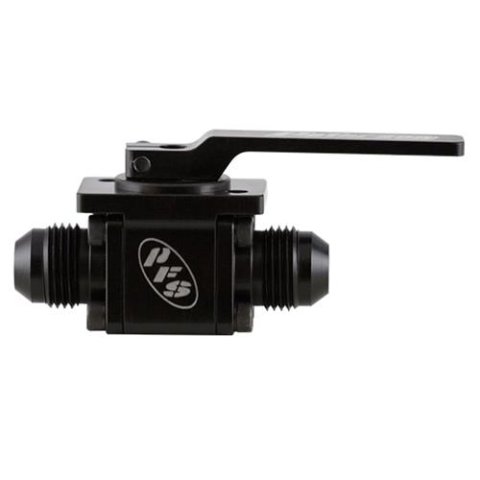 Peterson Fluid Systems Ball Valve Flange Mount -6AN /-6AN
