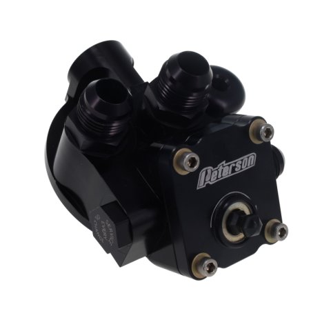 Peterson Fluid Systems Primer Filter Mount -12AN 1 1/2-12 - Right Side Inlet thumbnail 2