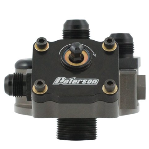 Peterson Fluid Systems Primer Filter Mount -12AN 1 1/2-12 - Right Side Inlet thumbnail 3