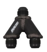 Peterson Fluid Systems Y-Manifold -10AN Male To -10/10 thumbnail 1