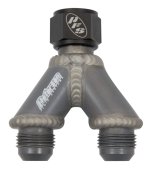 Peterson Fluid Systems Y-Manifold -20AN B- Nut To 16/16 thumbnail 2