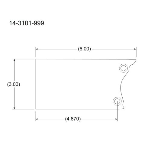 Peterson Fluid Systems Universal Mount Blade - Right Side thumbnail 4