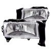 ANZO 1997-2004 Dodge Dakota Crystal Headlights Chrome thumbnail 8