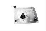 ANZO 1992-2006 Ford Econoline Crystal Headlights Chrome thumbnail 2