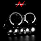 ANZO 1997.5-2003 Ford F-150 Projector Headlights w/ Halo and LED Chrome 1pc thumbnail 8