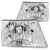 ANZO 1998-2000 Ford Ranger Crystal Headlights Chrome thumbnail 8