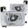 ANZO 1988-1989 Nissan Hardbody Crystal Headlights Chrome thumbnail 8