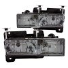 ANZO 1988-1998 Chevrolet C1500 Crystal Headlights w/ Smoke Lens thumbnail 9