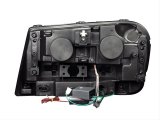 ANZO 2002-2009 Chevrolet Trailblazer Projector Headlights w/ Halo Black thumbnail 2