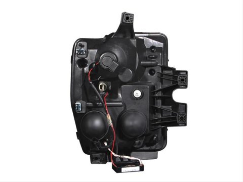 ANZO 2008-2010 Ford F-250 Projector Headlights w/ Halo Black (CCFL) thumbnail 1