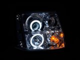 ANZO 2003-2006 Cadillac Escalade Projector Headlights w/ Halo Chrome (CCFL) (HID Compatible) thumbnail 2