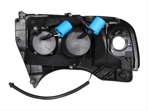 ANZO 1994-2001 Dodge Ram Projector Headlights w/ Halo Black thumbnail 1