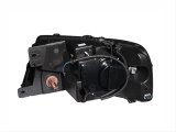ANZO 2004-2008 Ford F-150 Projector Headlights w/ Halo and LED Black G2 thumbnail 1