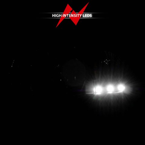 ANZO 1994-2001 Dodge Ram Crystal Headlights Black w/ LED thumbnail 6