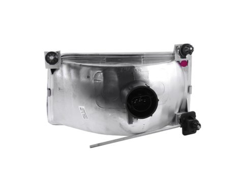 ANZO 1992-1996 Ford F-150 Crystal Headlights Chrome thumbnail 6