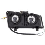 ANZO 2003-2006 Chevrolet Silverado 1500 Projector Headlights w/ U-Bar Chrome thumbnail 3
