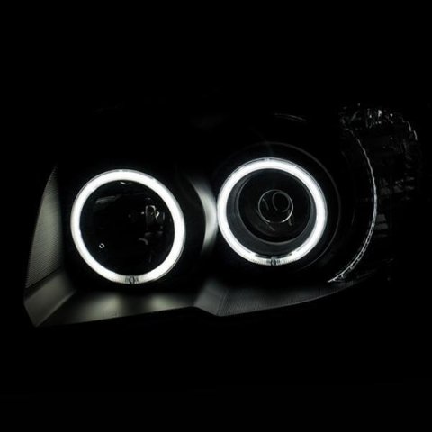 ANZO 2006-2009 Toyota 4Runner Projector Headlights w/ Halo Black thumbnail 3